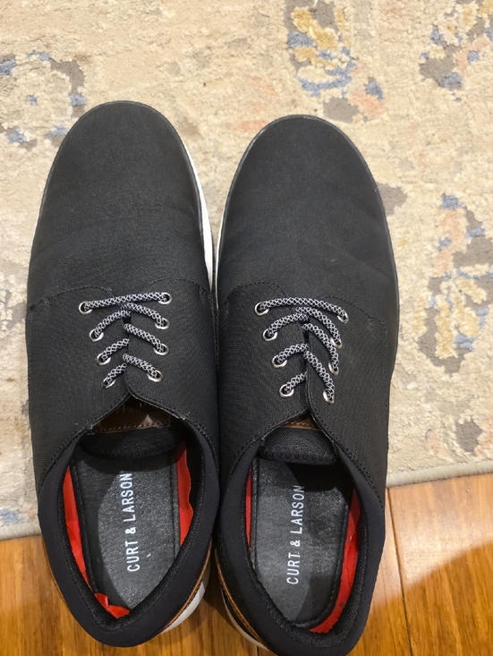 curt & larson Other - Men's Black Low-Profile Canvas Shoes